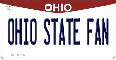 Ohio State Fan Novelty Metal Key Chain KC-12965