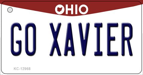 Go Xavier Novelty Metal Key Chain KC-12968
