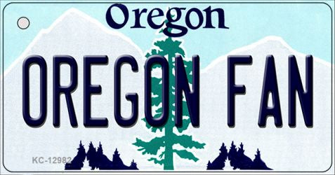 Oregon Fan Novelty Metal Key Chain KC-12982