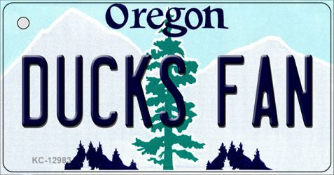 Ducks Fan Novelty Metal Key Chain KC-12983