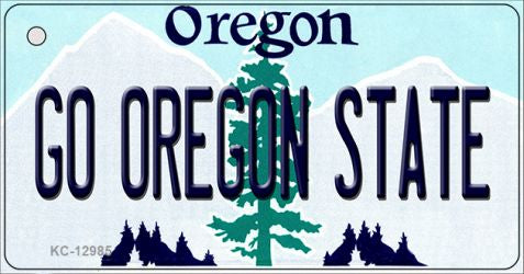 Go Oregon State Novelty Metal Key Chain KC-12985