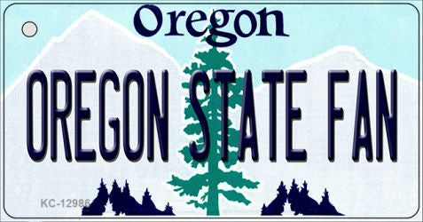Oregon State Fan Novelty Metal Key Chain KC-12986