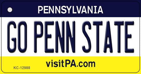 Go Penn State Novelty Metal Key Chain KC-12988