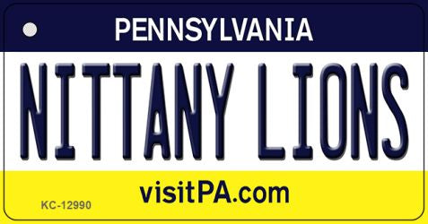 Nittany Lions Novelty Metal Key Chain KC-12990
