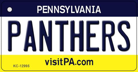 Panthers Novelty Metal Key Chain KC-12995
