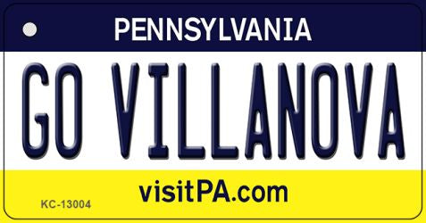 Go Villanova Novelty Metal Key Chain KC-13004