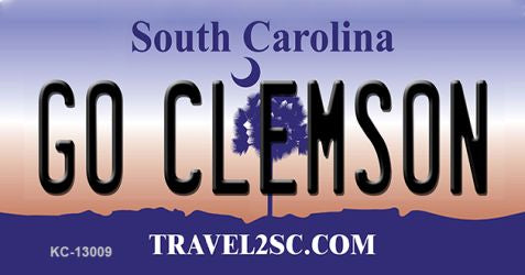 Go Clemson Novelty Metal Key Chain KC-13009