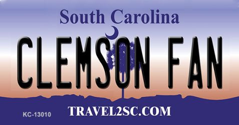 Clemson Fan Novelty Metal Key Chain KC-13010