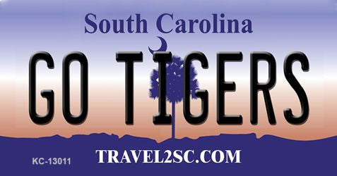 Go Tigers Novelty Metal Key Chain KC-13011