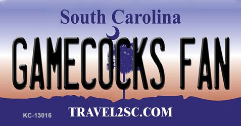 Gamecocks Fan Novelty Metal Key Chain KC-13016
