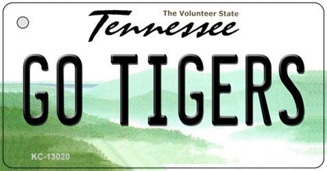 Go Tigers Novelty Metal Key Chain KC-13020