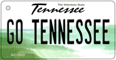 Go Tennessee Novelty Metal Key Chain KC-13023