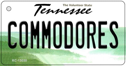 Commodores Novelty Metal Key Chain KC-13030