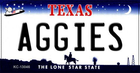 Aggies Novelty Metal Key Chain KC-13046