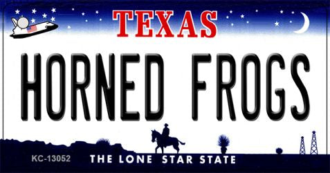 Horned Frogs Novelty Metal Key Chain KC-13052