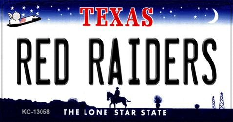 Red Raiders Novelty Metal Key Chain KC-13058