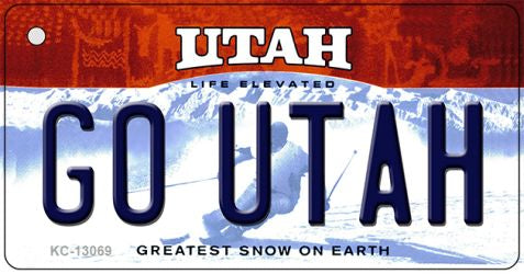 Go Utah Novelty Metal Key Chain KC-13069