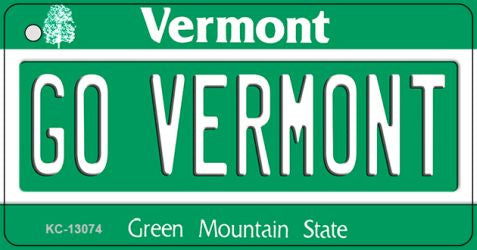 Go Vermont Novelty Metal Key Chain KC-13074