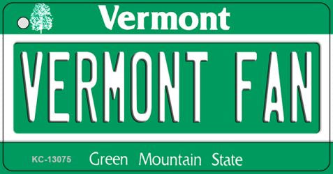 Vermont Fan Novelty Metal Key Chain KC-13075