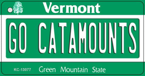 Go Catamounts Novelty Metal Key Chain KC-13077