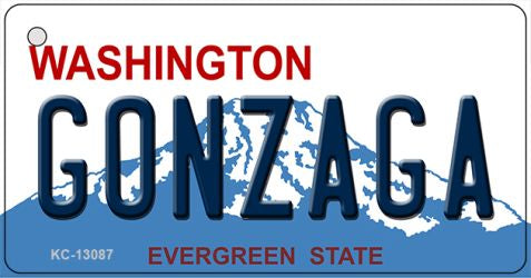 Gonzaga Novelty Metal Key Chain KC-13087