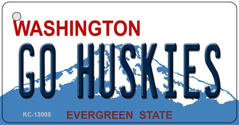Go Huskies Novelty Metal Key Chain KC-13095
