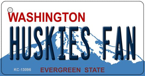 Huskies Fan Novelty Metal Key Chain KC-13096