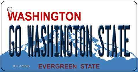 Go Washington State Novelty Metal Key Chain KC-13098