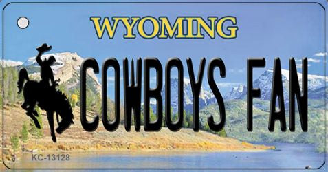 Cowboys Fan Novelty Metal Key Chain KC-13128