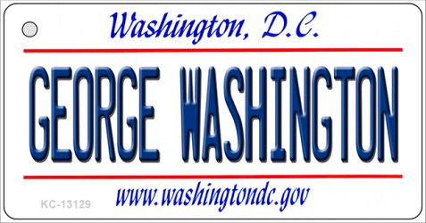 George Washington Novelty Metal Key Chain KC-13129