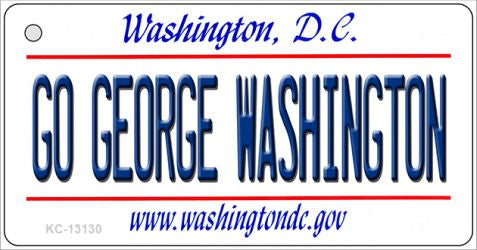 Go George Washington Novelty Metal Key Chain KC-13130