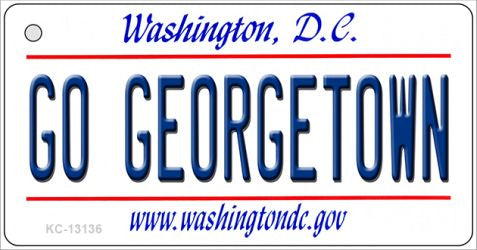 Go Georgetown Novelty Metal Key Chain KC-13136