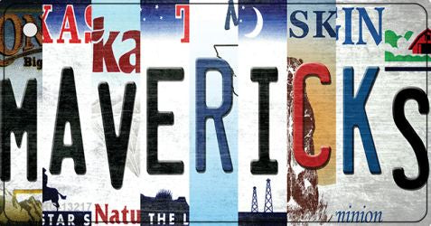 Mavericks Strip Art Novelty Metal Key Chain KC-13217