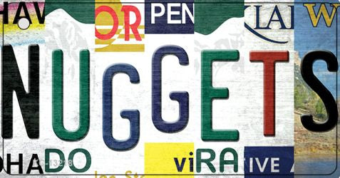 Nuggets Strip Art Novelty Metal Key Chain KC-13218