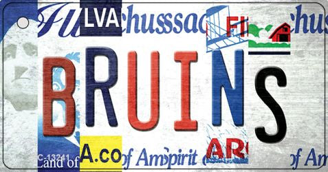 Bruins Strip Art Novelty Metal Key Chain KC-13241