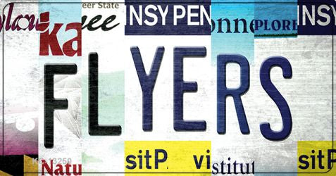 Flyers Strip Art Novelty Metal Key Chain KC-13250