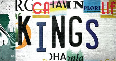 Kings Strip Art Novelty Metal Key Chain KC-13264