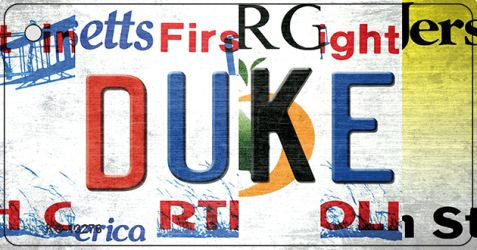 Duke Strip Art Novelty Metal Key Chain KC-13276