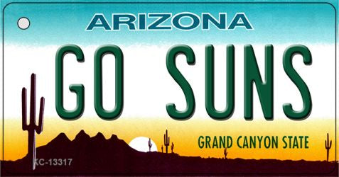 Go Suns Novelty Metal Key Chain KC-13317