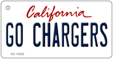 Go Chargers Novelty Metal Key Chain KC-13323