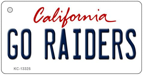 Go Raiders Novelty Metal Key Chain KC-13325