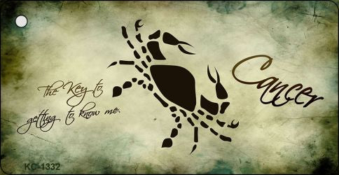 Cancer Novelty Aluminum Key Chain KC-1332