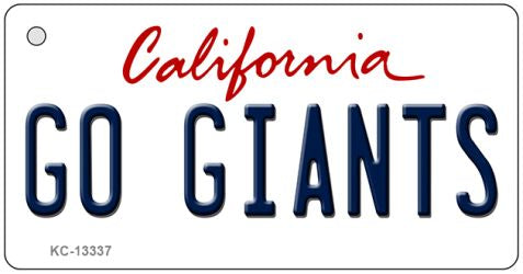 Go Giants Novelty Metal Key Chain KC-13337