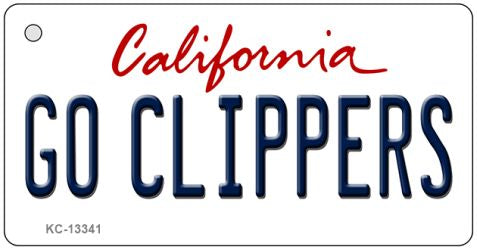 Go Clippers Novelty Metal Key Chain KC-13341