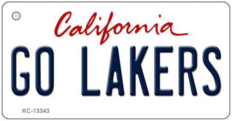 Go Lakers Novelty Metal Key Chain KC-13343