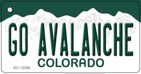 Go Avalanche Novelty Metal Key Chain KC-13359