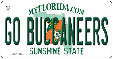 Go Buccaneers Novelty Metal Key Chain KC-13365