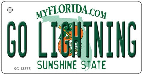 Go Lightning Novelty Metal Key Chain KC-13375