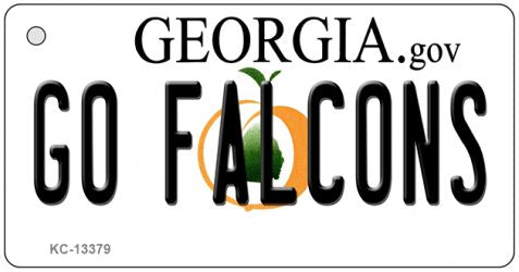 Go Falcons Novelty Metal Key Chain KC-13379