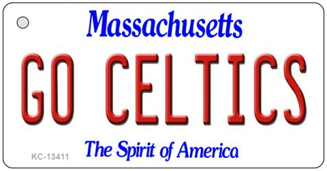 Go Celtics Novelty Metal Key Chain KC-13411